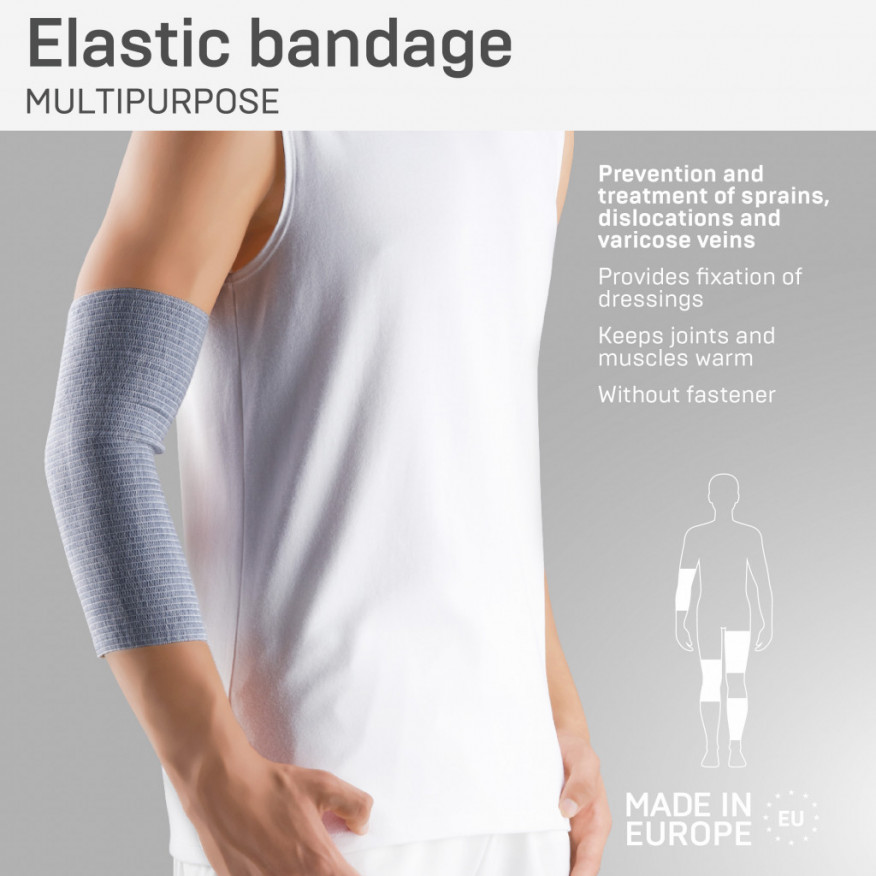 Bandages tubulaires polyvalents élastiques médicaux, compressifs
