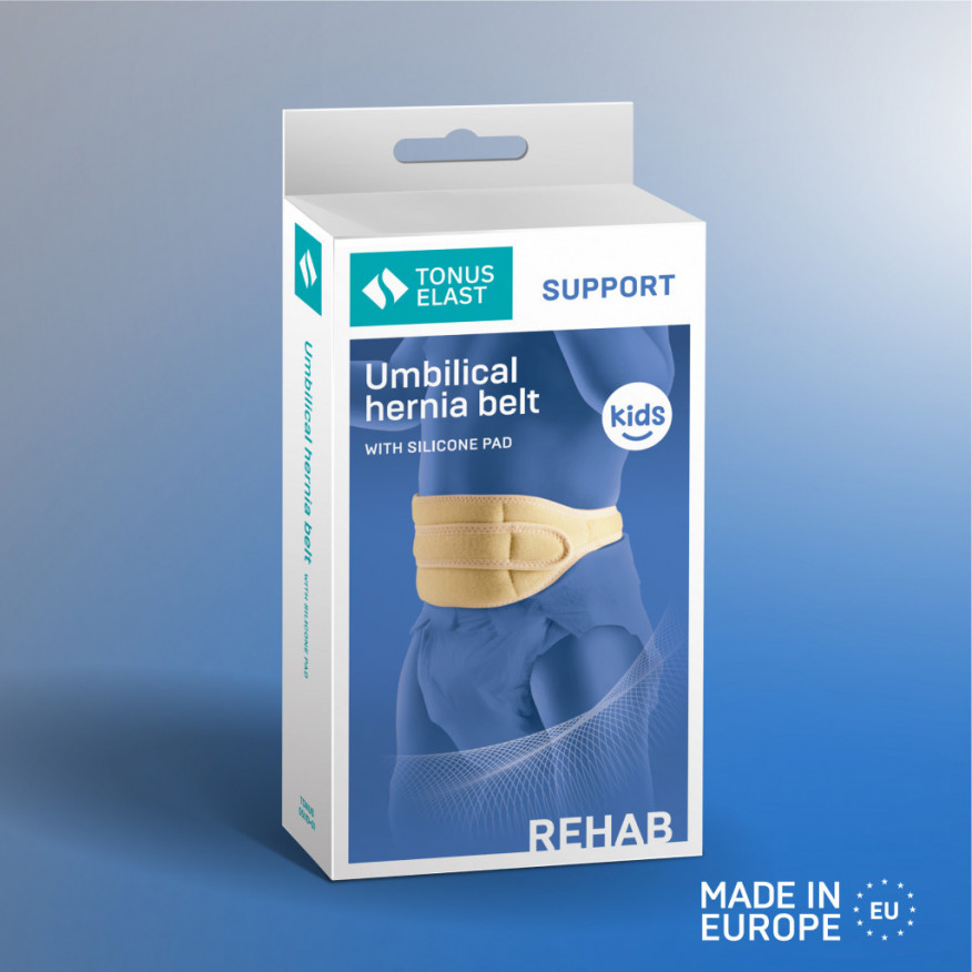 Cinturón elástico médico para hernia umbilical, destinado a niños Cinturón elástico médico para hernia umbilical, destinado a niños