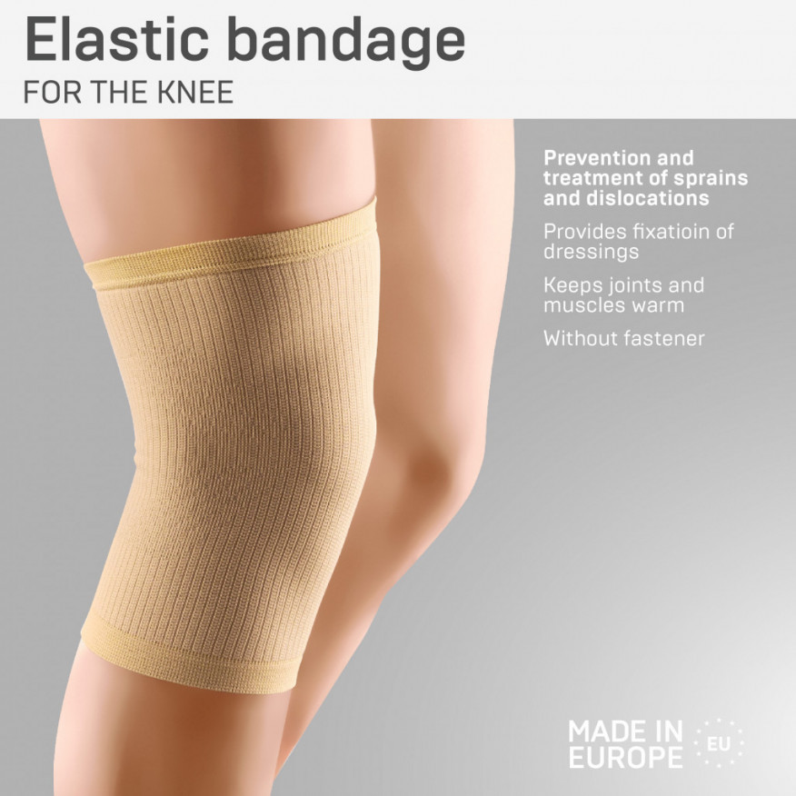 Elastic medical multipurpose tubular bandage, knee joint fixation Elastic medical multipurpose tubular bandage, knee joint fixation