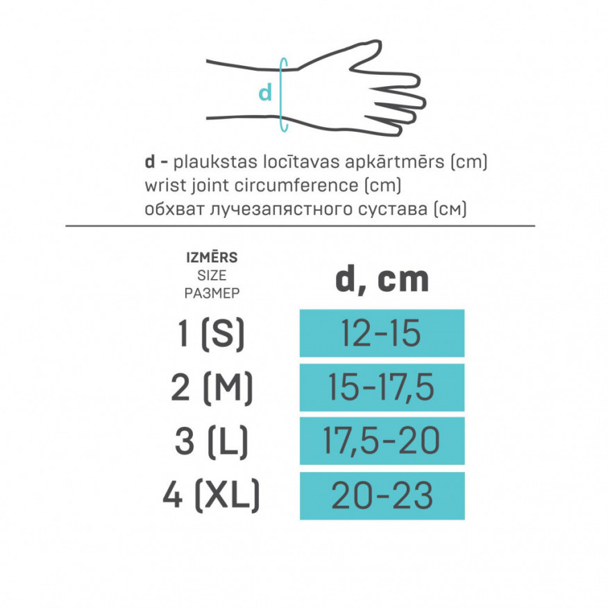 Elastic medical wrist joint bandage with a removable metallic plate Elastic medical wrist joint bandage with a removable metallic plate