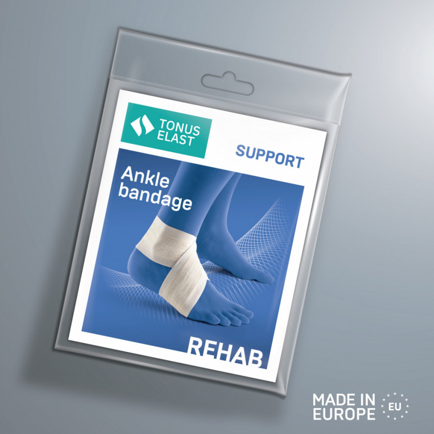 Elastische medizinische Fußbandage (Orthese) Elastische medizinische Fußbandage (Orthese)