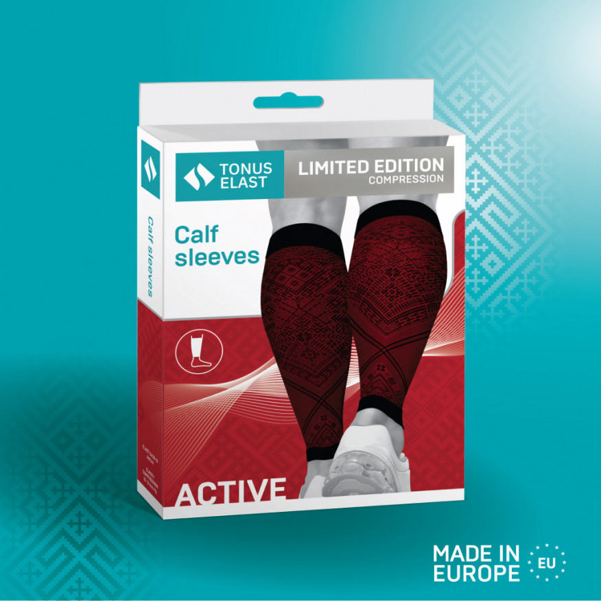 Manchons de veaux de compression pour le sport et le mode de vie actif, Unisex. Actif Manchons de veaux de compression pour le sport et le mode de vie actif, Unisex. Actif