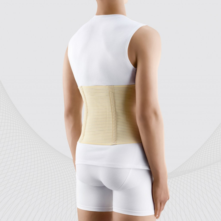 Medical elastic belt, post-operative, with increased comfort level. Comfort Medical elastic belt, post-operative, with increased comfort level. Comfort