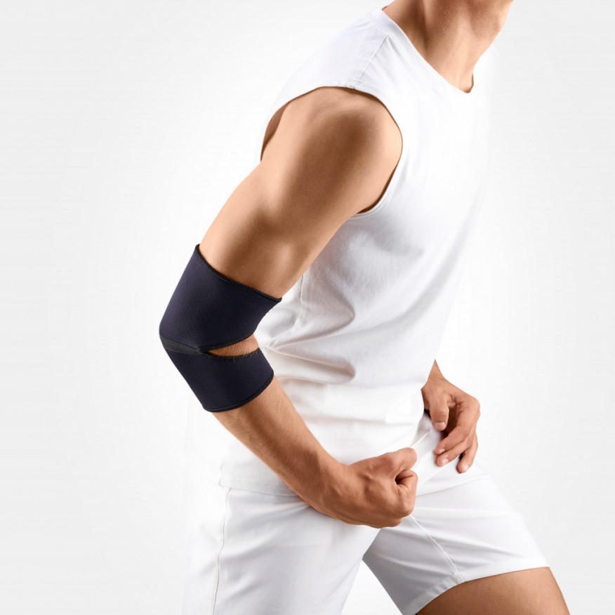 Medicinskt elastiskt armbågsstöd av neopren Medicinskt elastiskt armbågsstöd av neopren