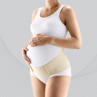 Medicininis elastinis nėščiųjų diržas su pažangia nugaros atrama. Komfortas