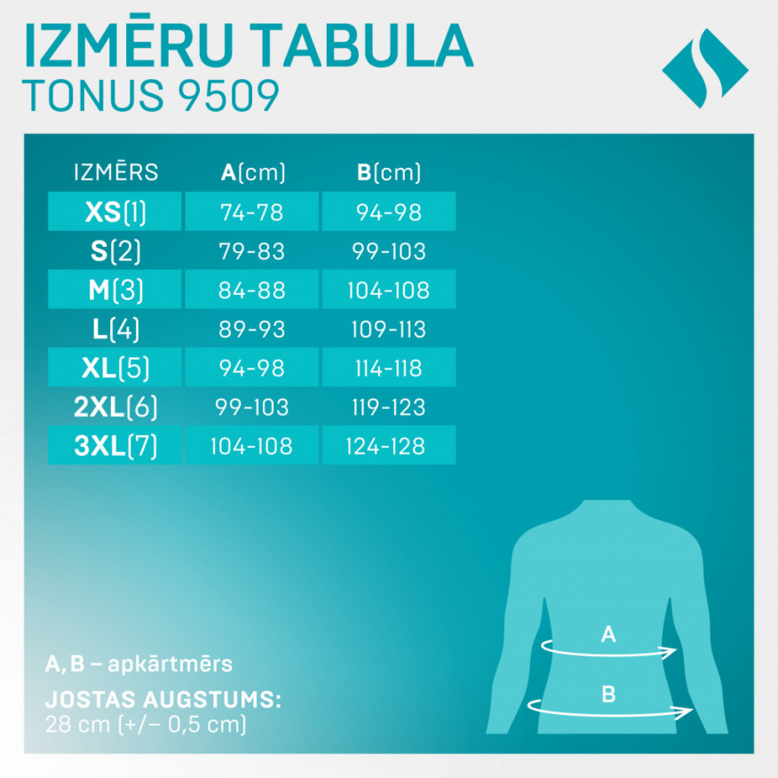 Medicīniskā elastīgā josta, sildoša, ar Angoras un merīnaitas vilnu Medicīniskā elastīgā josta, sildoša, ar Angoras un merīnaitas vilnu