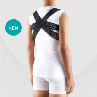 Medical elastic thoracic spine support posture corrector from breathable and durable material.